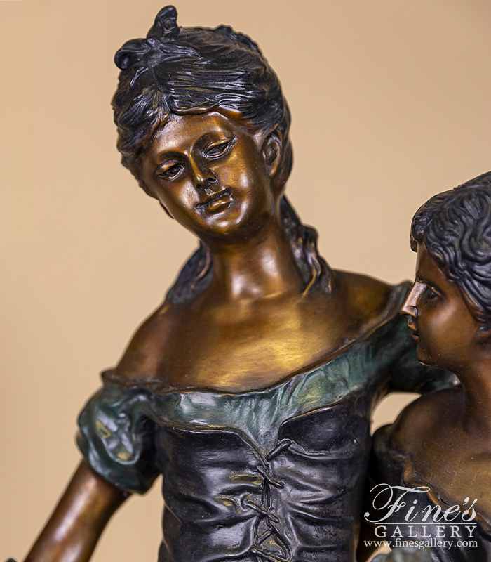 Bronze Statues  - Bronze Sisters Statue - BS-739