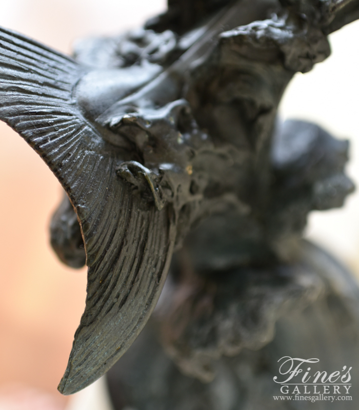 Bronze Statues  - Breaching Marlin Bronze Statue - BS-822