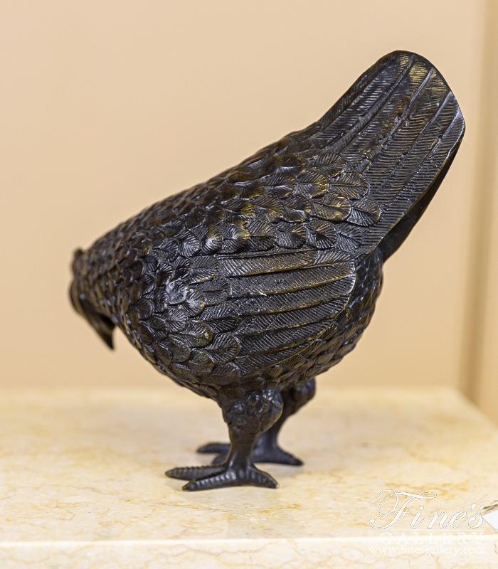 Bronze Statues  - Bronze Chicken Statue - BS-828