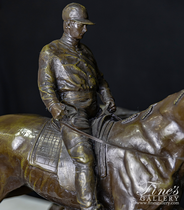 Search Result For Bronze Statues  - Remington Style Two Horse Riders Bronze Statue - BS-843