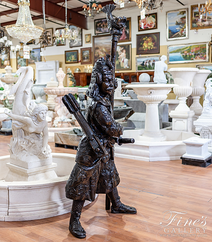 Search Result For Bronze Statues  - Bronze Asian Warrior - BS-885