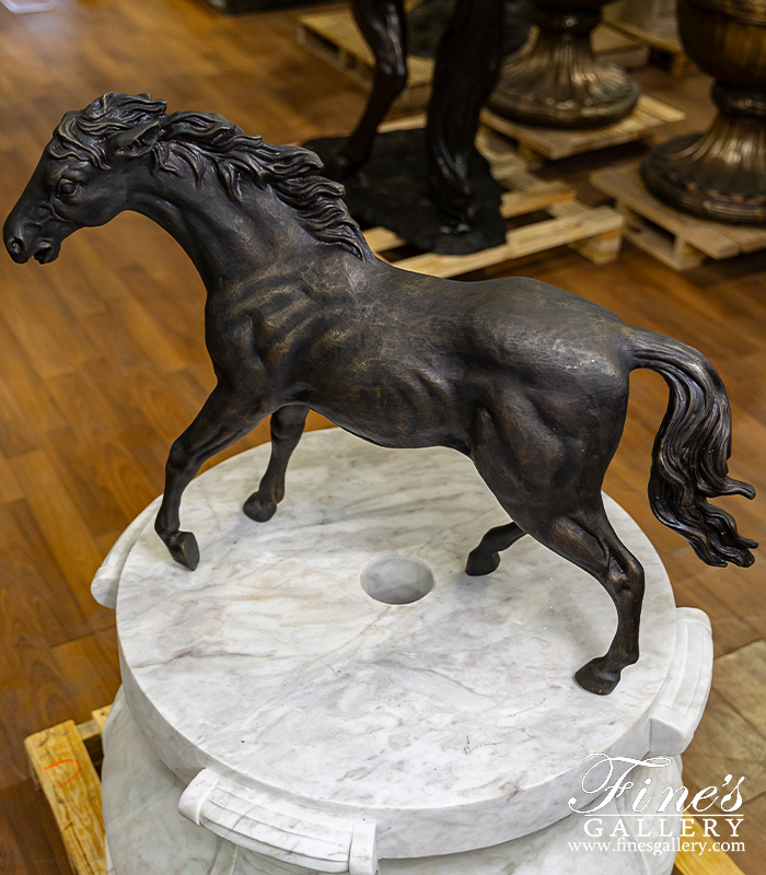 Search Result For Bronze Statues  - Wild Horse Bronze Statue - BS-887