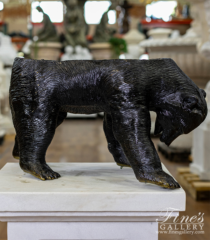 Search Result For Bronze Tables  - Bronze Playful Bear Table - BT-113