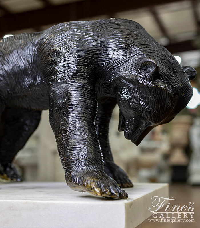 Search Result For Bronze Tables  - Bronze Playful Bear Table - BT-113