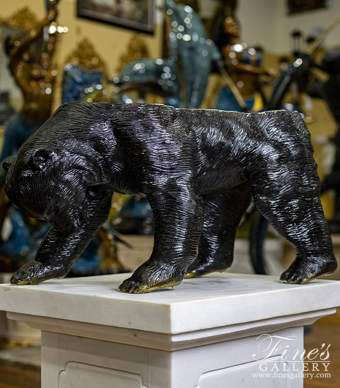 Bronze Tables  - Bronze Playful Bear Table - BT-113