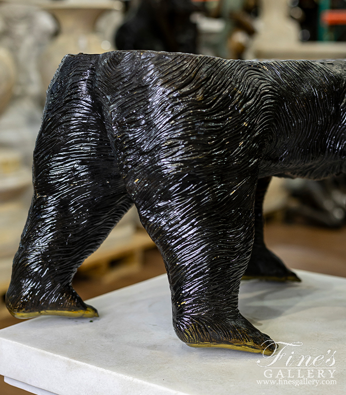 Bronze Tables  - Bronze Playful Bear Table - BT-113