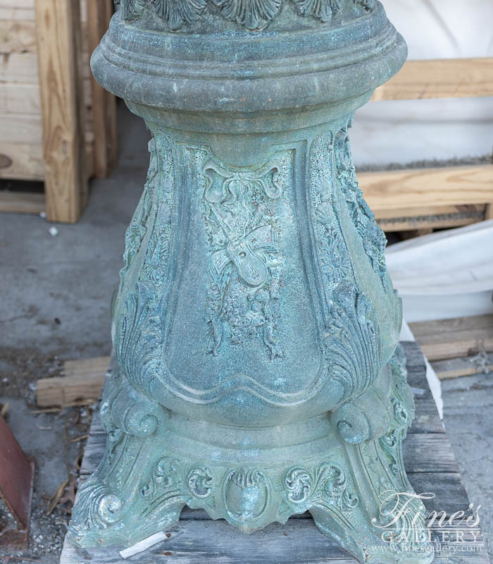 Lighting Lamposts  - Vintage Collection - Patina Bronze Lamp Post Pair - LMP-041