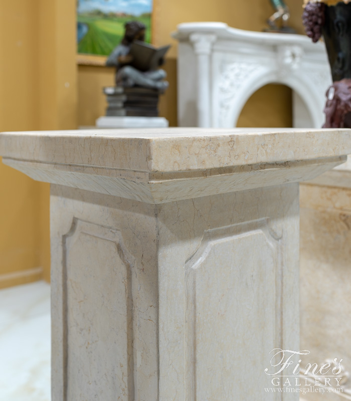 Marble Bases  - Elegant Square Marble Base - MBS-144