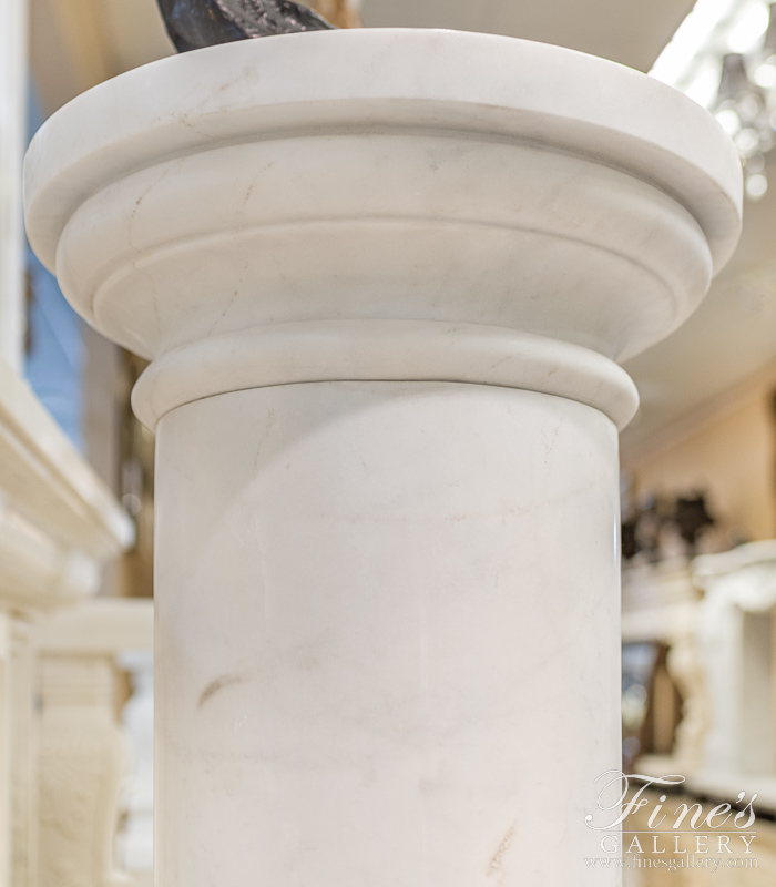 Marble Bases  - Classic Marble Pedestal - MBS-252