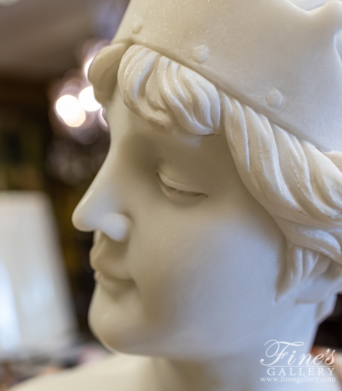 Marble Statues  - Marble Diana Bust - MBT-438