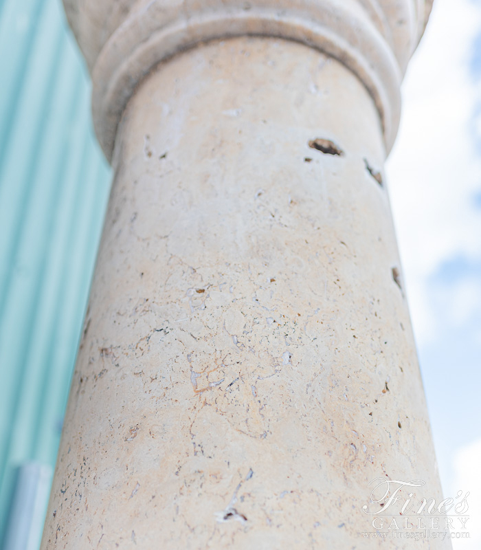 Marble Columns  - Tuscan Marble Column - MCOL-288