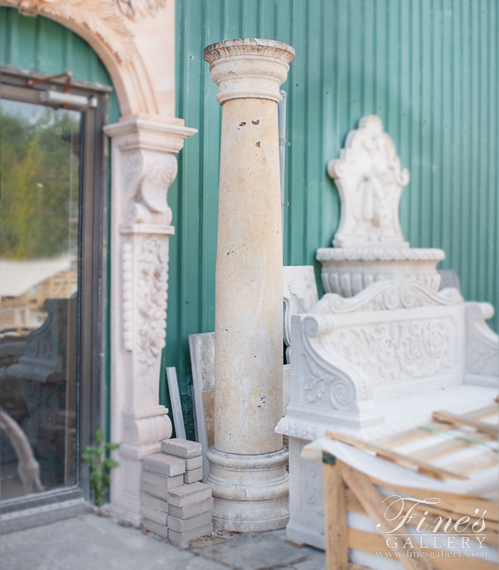 Marble Columns  - Tuscan Marble Column - MCOL-288