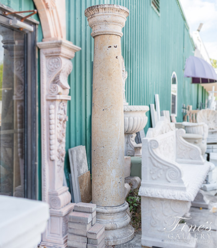 Marble Columns  - Tuscan Marble Column - MCOL-288