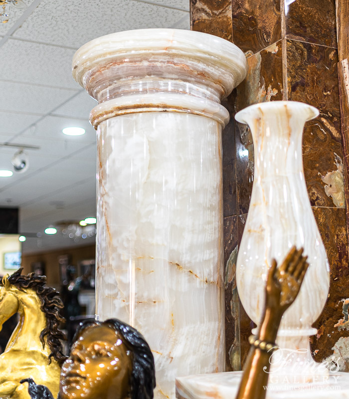 Search Result For Marble Columns  - Tuscan Style Onyx Column - MCOL-319