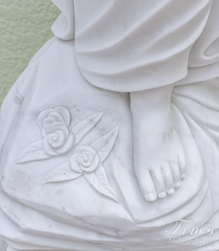 Search Result For Marble Memorials  - Marble Angel Statue - MEM-399