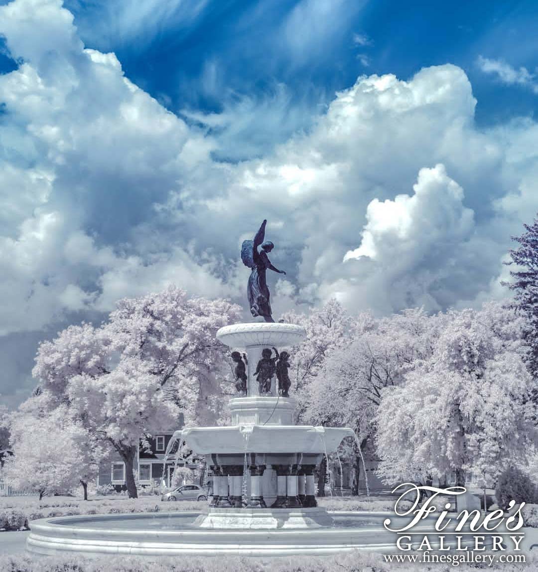 Marble Fountains  - NYC Central Park Reproduction Fountain - MF-1075