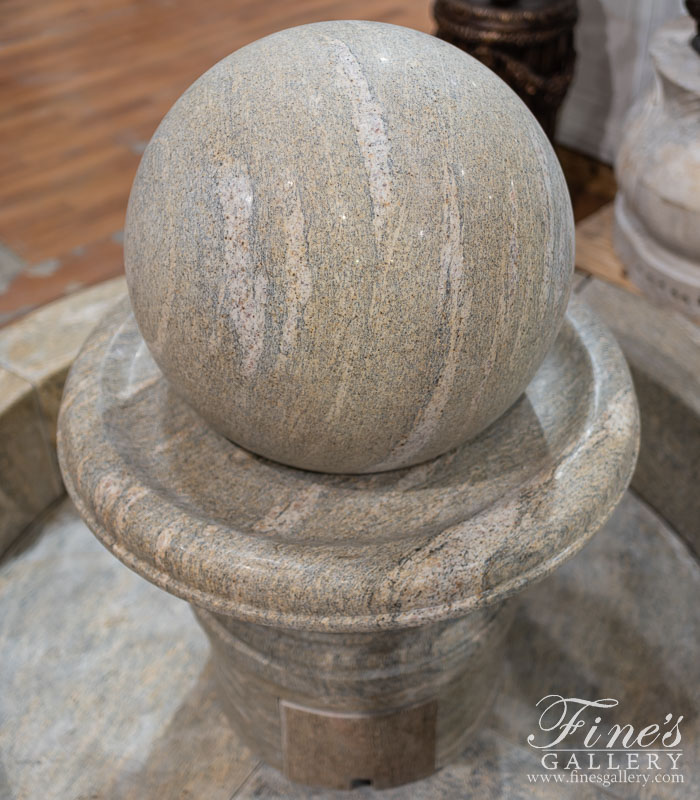 Marble Fountains  - Rotating Granite Fountain - MF-1126