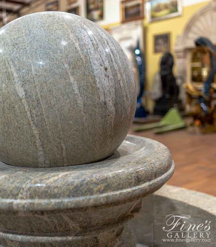 Marble Fountains  - Rotating Granite Fountain - MF-1126