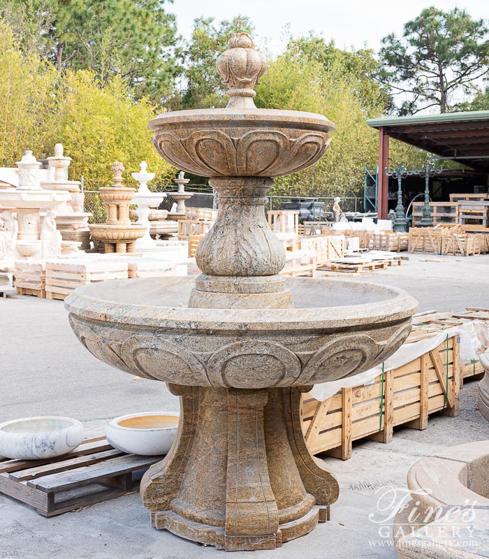 Marble Fountains  - Granite Garden Fountain - MF-1247