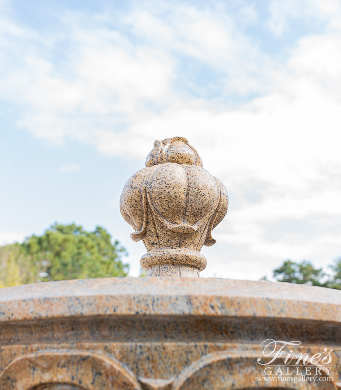 Marble Fountains  - Granite Garden Fountain - MF-1247