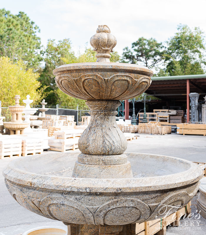 Marble Fountains  - Granite Garden Fountain - MF-1247