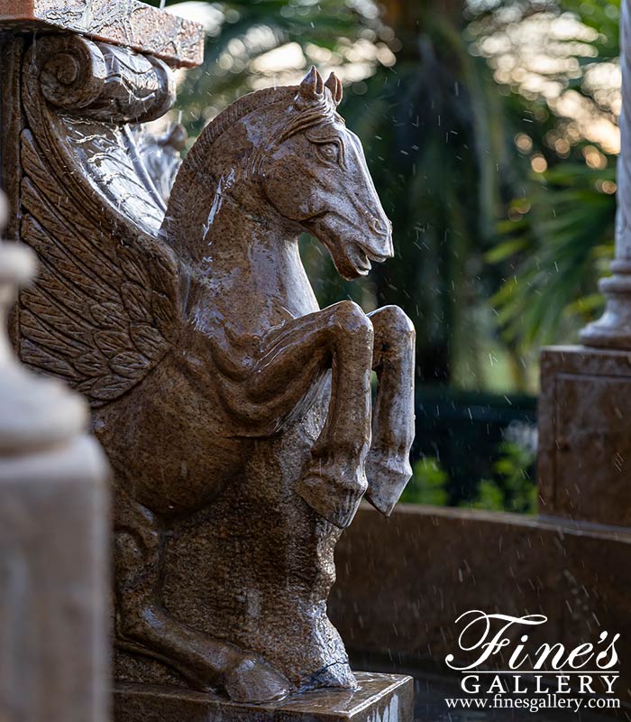 Search Result For Marble Fountains  - Granite Gazebo Fountain - MF-1341