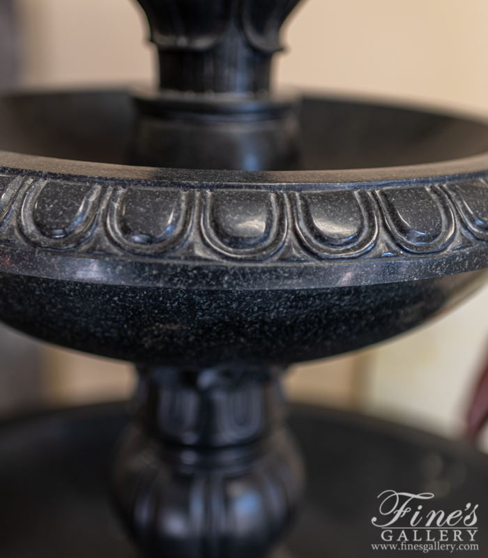 Search Result For Marble Fountains  - Black Granite Fountain - MF-1527