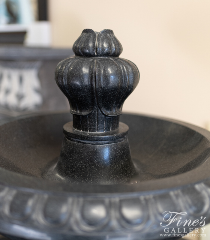 Search Result For Marble Fountains  - Black Granite Fountain - MF-1527