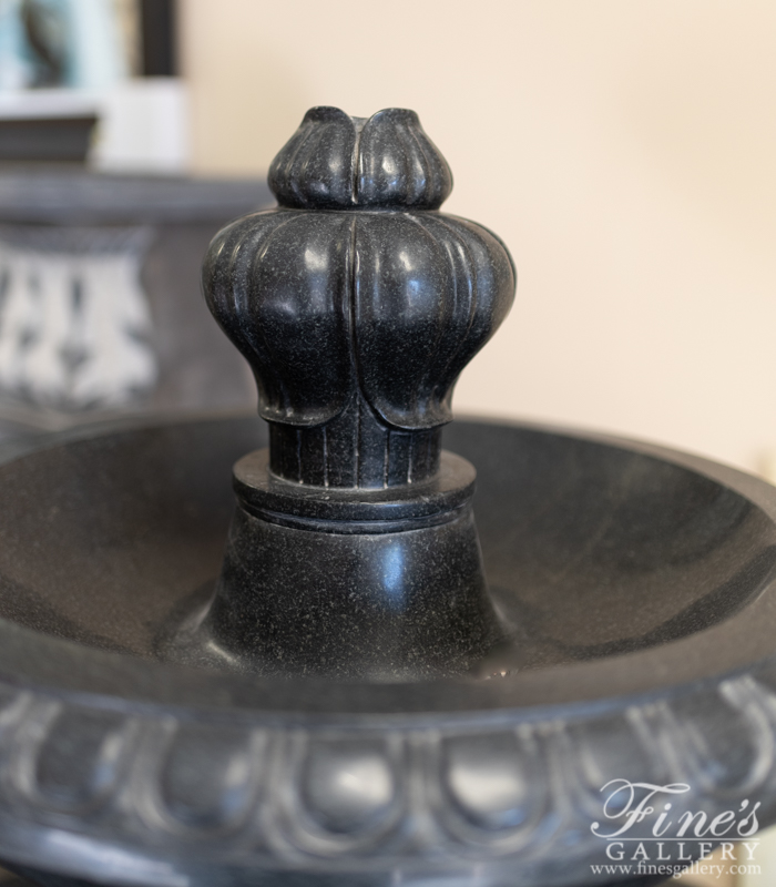 Marble Fountains  - Black Granite Fountain - MF-1527