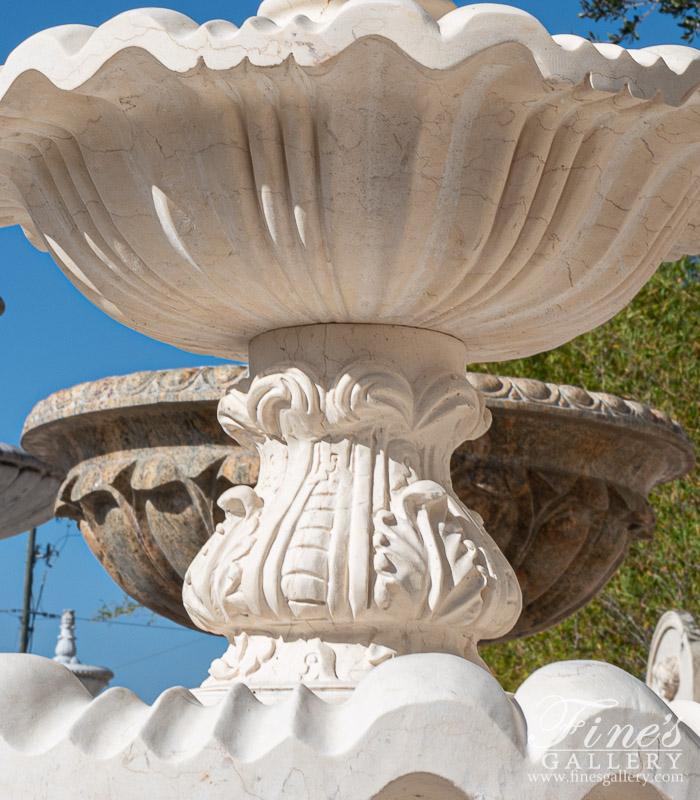 Search Result For Marble Fountains  - Tuscany Courtyard Marble Fountain - MF-1608