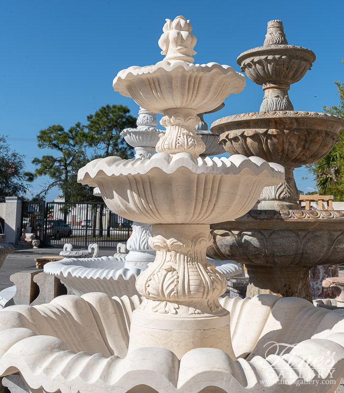 Search Result For Marble Fountains  - Tuscany Courtyard Marble Fountain - MF-1608