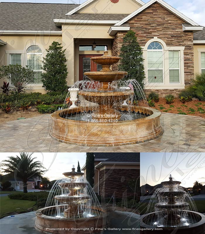 Search Result For Marble Fountains  - Transitional Granite Fountain - MF-1639