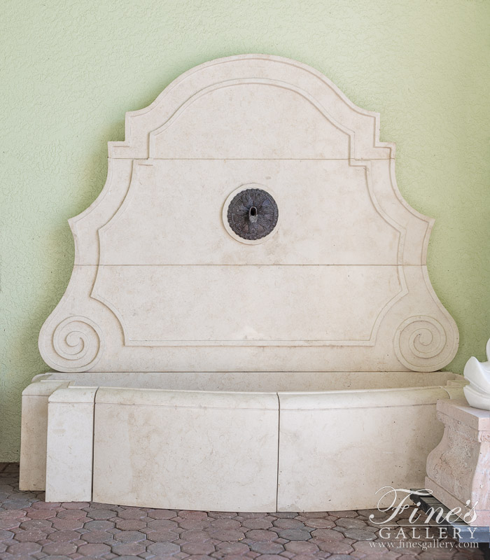 Search Result For Marble Fountains  - Tuscan Cream Garden Fountain - MF-1653