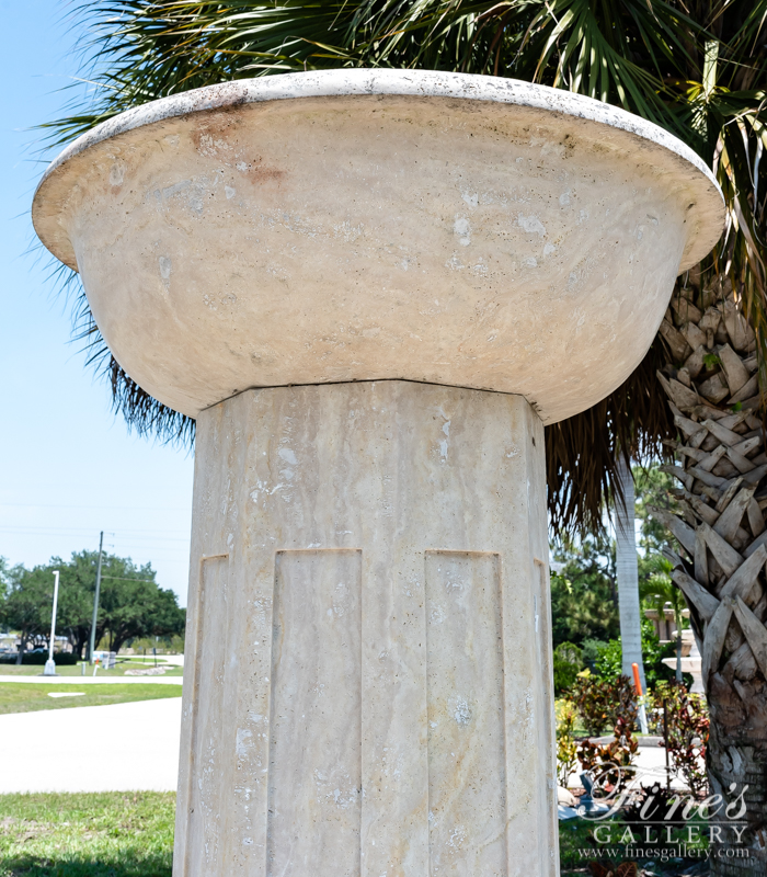 Marble Fountains  - Travertine Fountain - MF-1737