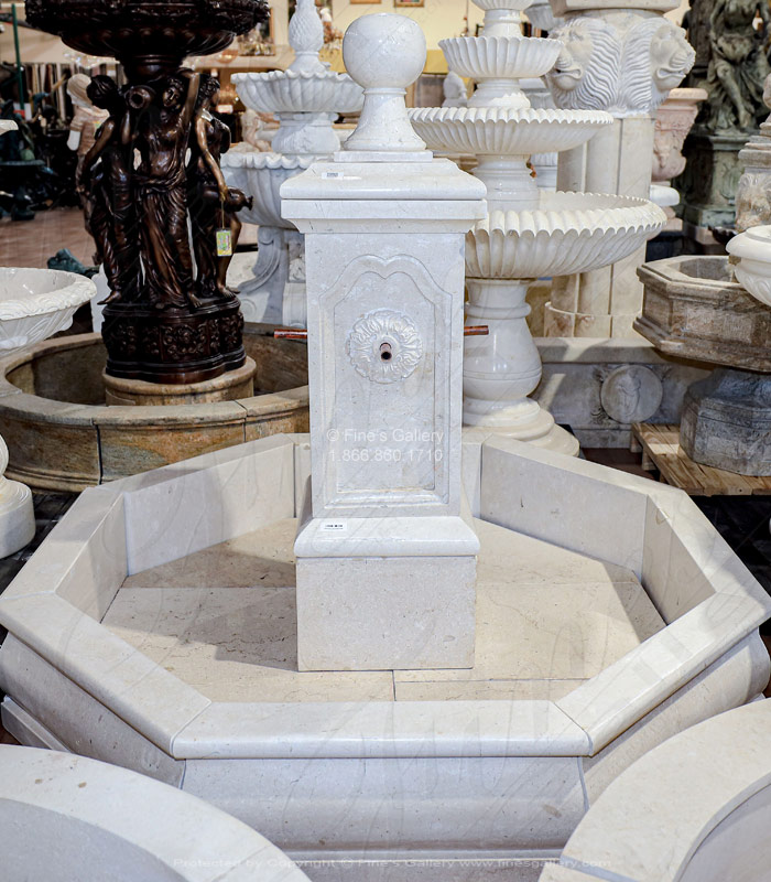 Marble Fountains  - French Country Old World Fountain - MF-1850