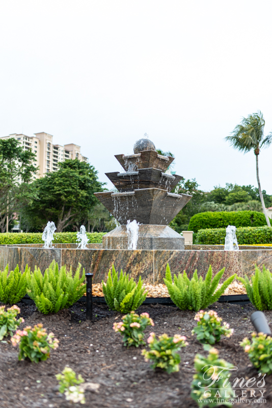 Search Result For Marble Fountains  - Modern Luxury Granite Fountain - MF-1892