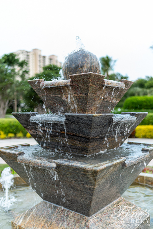 Marble Fountains  - Modern Luxury Granite Fountain - MF-1892