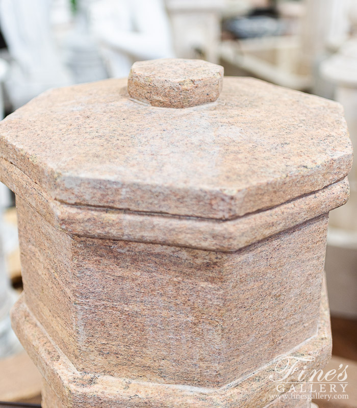 Marble Fountains  - Aged Granite Countryside Fountain - MF-1937