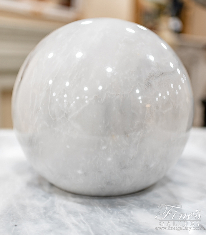 Search Result For Marble Fountains  - Contemporary White Marble Fountain With Polished Finish - MF-1948