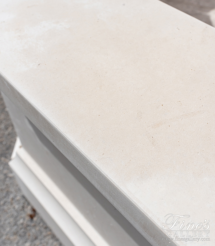 Marble Fountains  - French Limestone Fountain Old World With Modern Twist - MF-2031