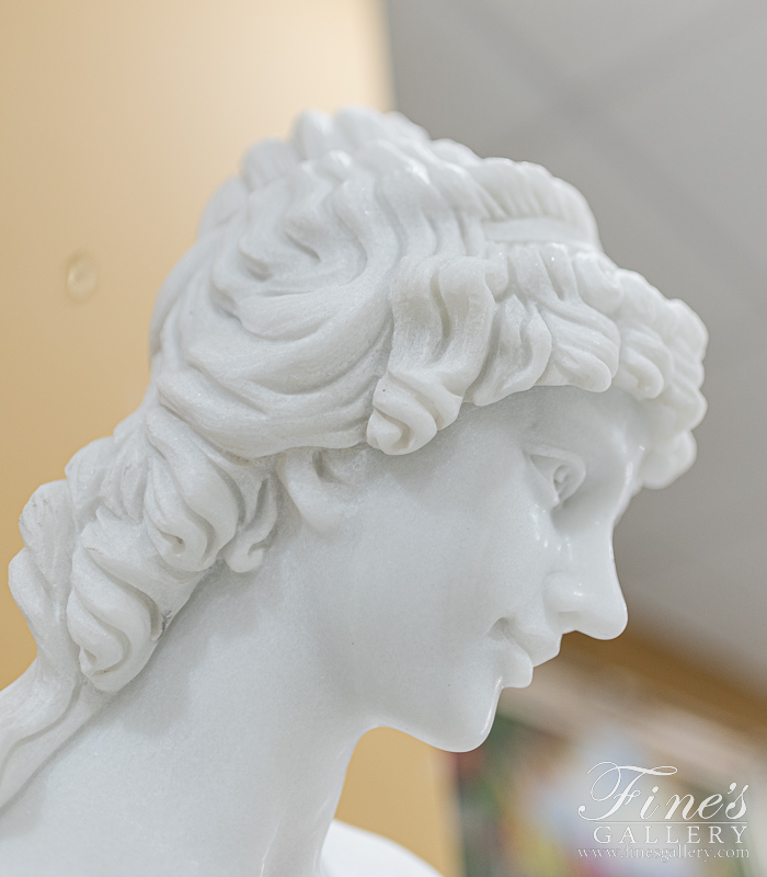 Marble Fountains  - Victorian Marble Lady Fountain In Onyx And Marble - MF-2119