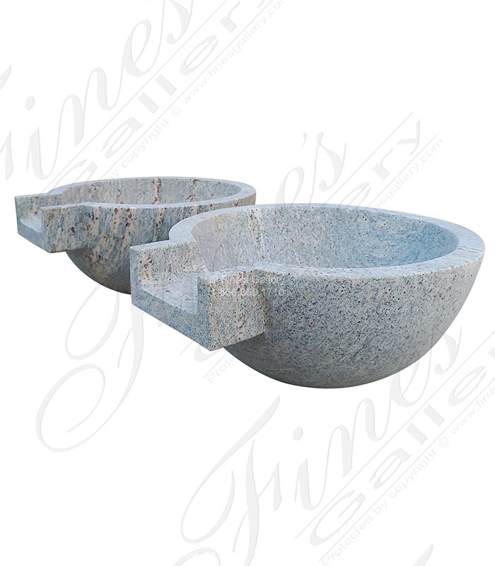 Marble Fountains  - Contemporary Classic Granite Fountains ( Swimming Pool Application ) - MF-2219