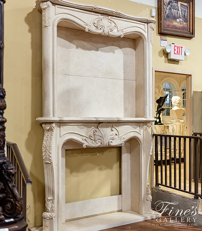 Marble Fireplaces  - Rococo Masterpiece I - MFP-1246