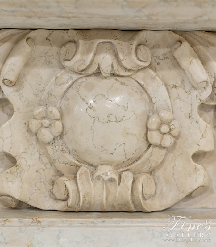 Search Result For Marble Fireplaces  - Italian Marble Fireplace Mantel - MFP-1312