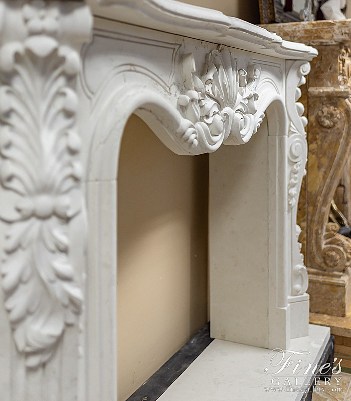 Search Result For Marble Fireplaces  - Bianco Perlino Marble Fireplace - MFP-1333