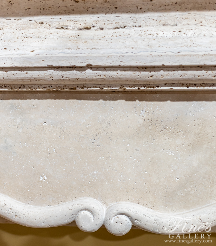 Marble Fireplaces  - Roman Silver Overmantel - MFP-1366
