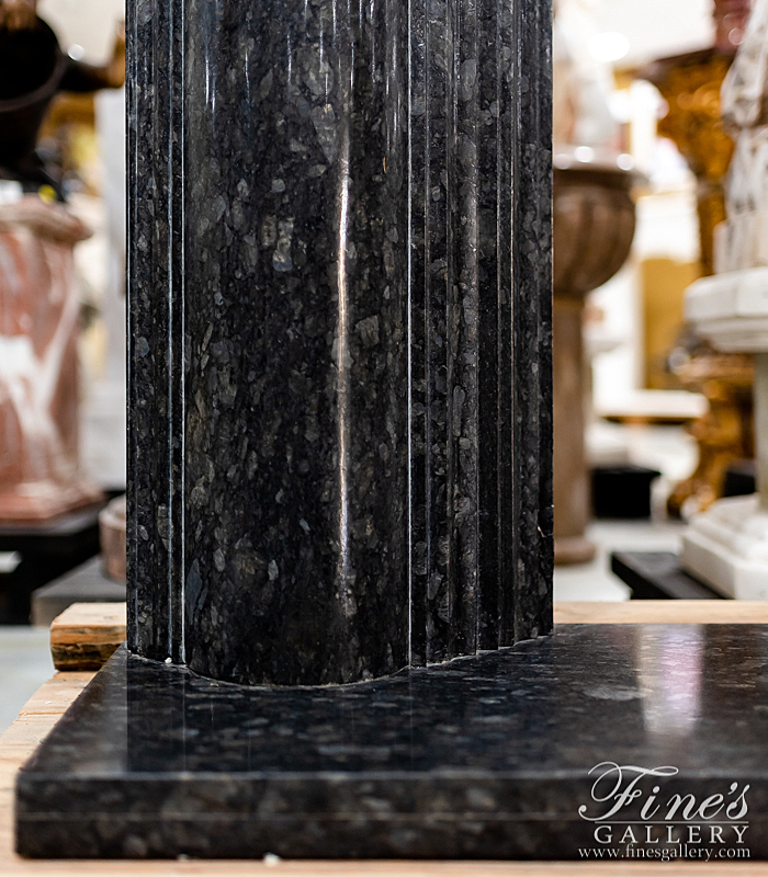 Fireplacew Bolections  - Black Pearl Granite Mantel - MFP-1592