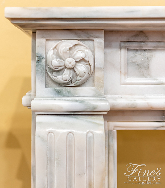 Marble Fireplaces  - Arabascato Regency Surround - MFP-1881