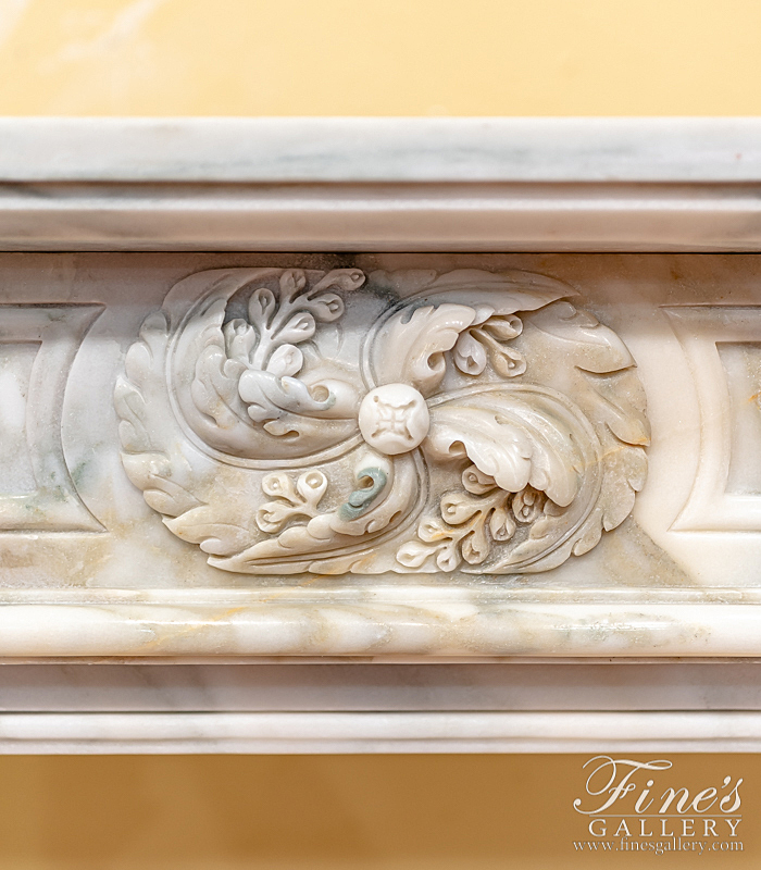 Marble Fireplaces  - Arabascato Regency Surround - MFP-1881