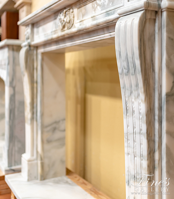 Marble Fireplaces  - Arabascato Regency Surround - MFP-1881